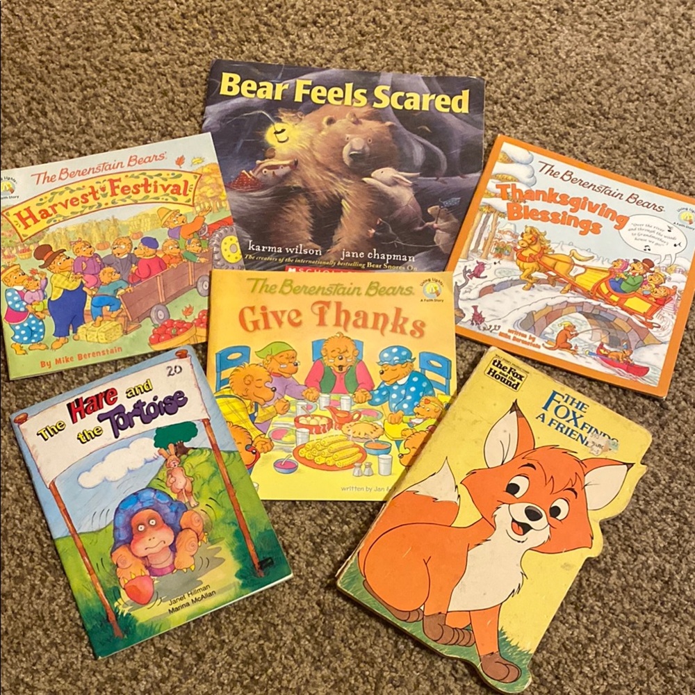 Kids Book Set - Colorful Collection 6 Books